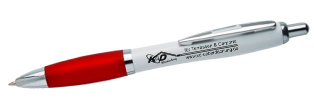 Kugelschreiber Druck 1-farbig für K&D