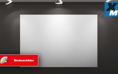 Werbeschilder drucken lassen